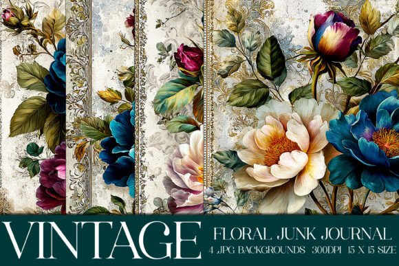Download Elegant Floral Backgrounds, S15 - Elegant Collection