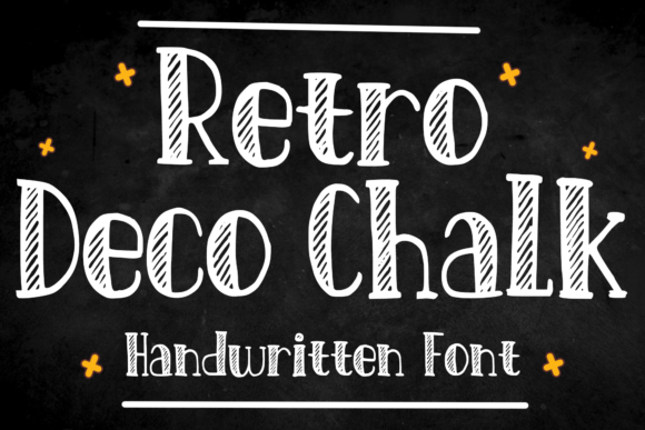 Download Retro Deco Chalk - Chalk Collection