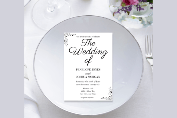 Download Elegant Wedding Invitation - Elegant Collection