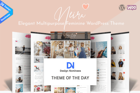 Download Neira - Elegant Feminine WordPress Theme - Elegant Collection